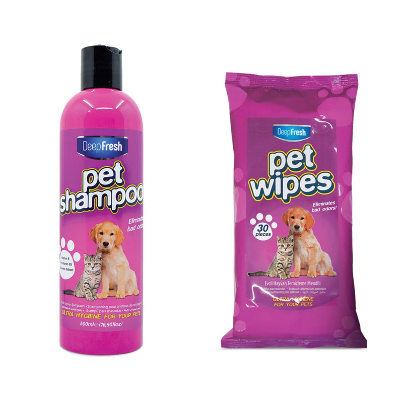 Pachet promo pentru îngrijirea animalelor de companie Deep Fresh