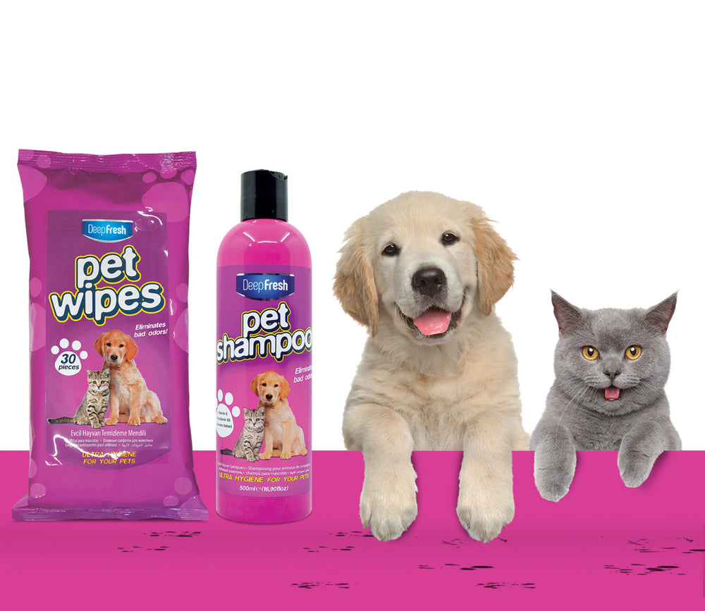 Pachet promo pentru îngrijirea animalelor de companie Deep Fresh - Redist