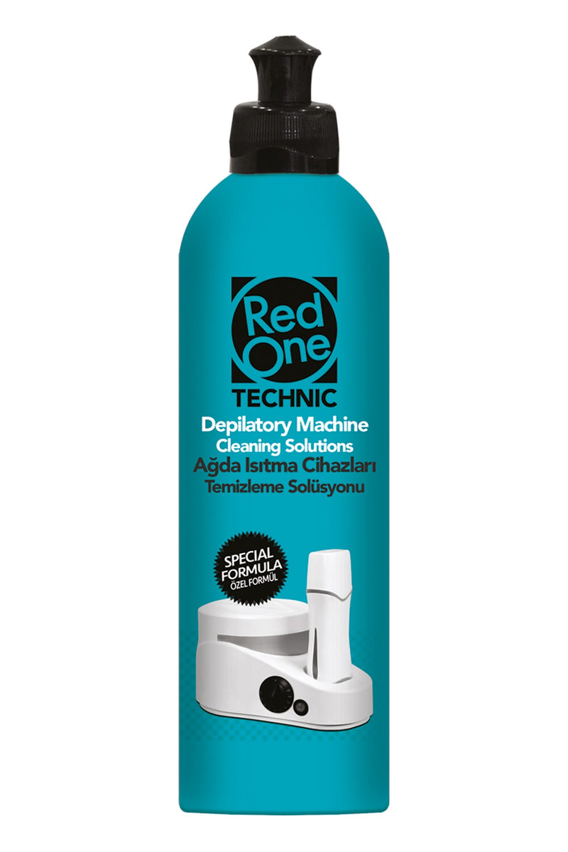 Solutie pentru curatarea aparatelor de ceara pentru epilat, RedOne, 400 ml